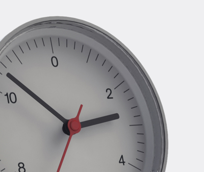 Hay Mirrors And Clocks White​ Uni In White​