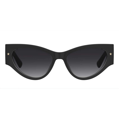 Shop Chiara Ferragni Cat Eye Frame Sunglasses In Black