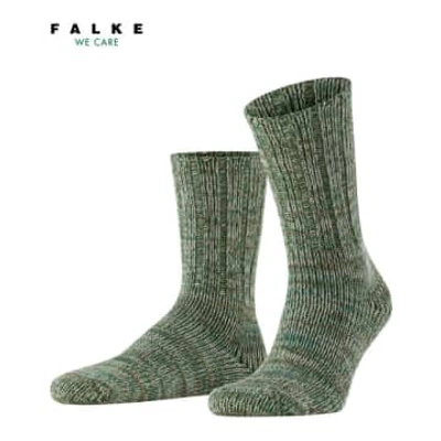 Shop Falke Deep Green Brooklyn Socks