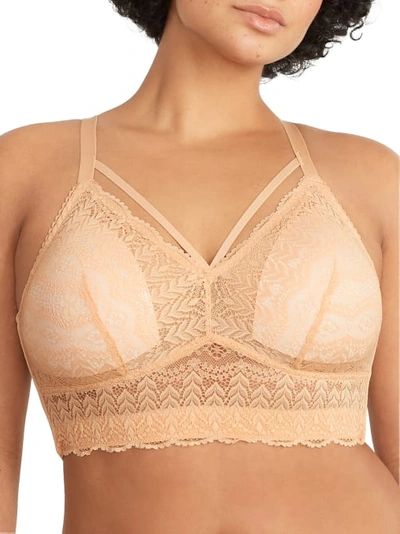 Parfait P5951 Mia Lace Longline Bralette with removable and reversable foam  cups 