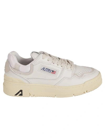 Shop Autry Medalist Low-top Leather Sneakers In White