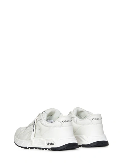 Shop Off-white White Leather Running Sneakers