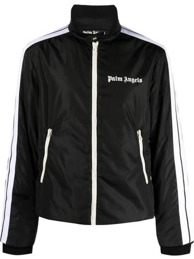 Shop Palm Angels Padded Jacket In Black