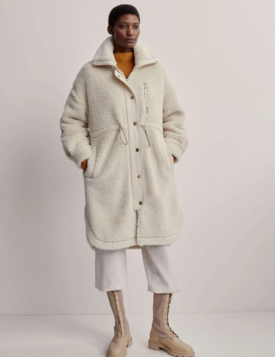 Shop Varley Jones Coat In White