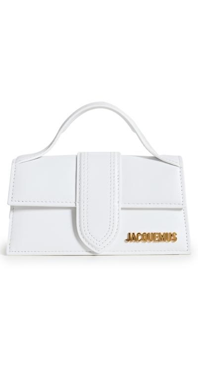 Shop Jacquemus Le Bambino Bag White