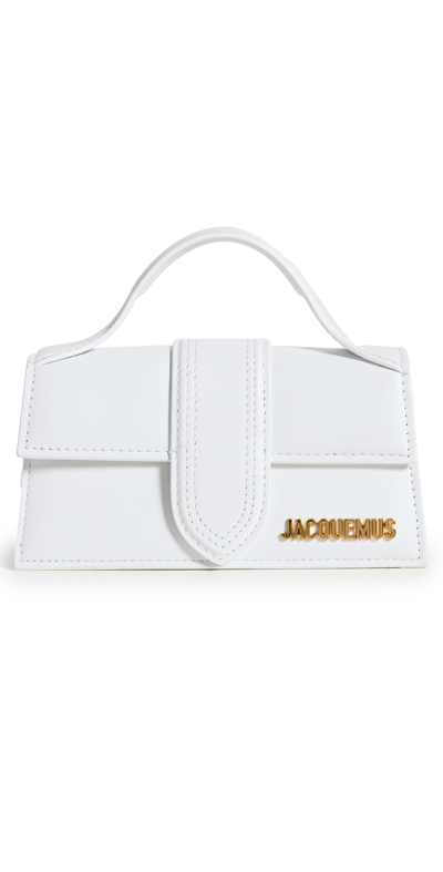 Jacquemus Small Le Bambino Shoulder Bag In White