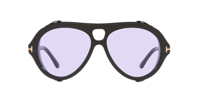 Shop Tom Ford Unisex Sunglass Ft0882 In Purple