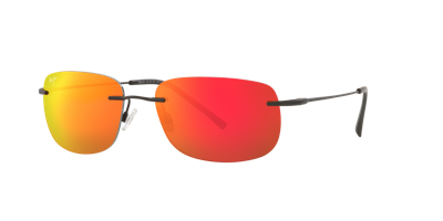 Shop Maui Jim Unisex Sunglass Ohai In Red Mir Pol