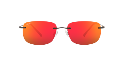 Maui Jim Unisex Polarized Sunglasses, Mj000670 Ohai 59 In Red Mir Pol
