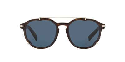 Shop Dior Man Sunglass Blacksuit Ri In Blue