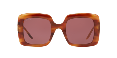 Gucci Gg0896s Square-frame Acetate Sunglasses In Purple
