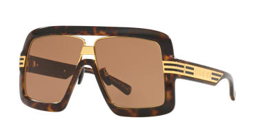 Shop Gucci Man Sunglass Gg0900s In Brown