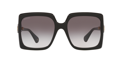 Gucci Unisex Sunglass Gg0876s In Grey