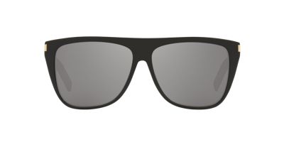 Shop Saint Laurent Unisex Sunglass Sl 1 K In Grey