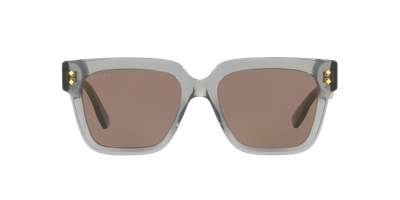 Gucci Unisex Sunglass Gg1084s In Solid Brown