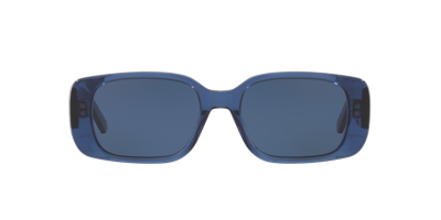 Dior Wil S2u 53mm Rectangular Sunglasses In Smoke