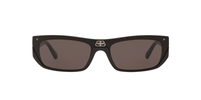Balenciaga Bb0080s Sunglasses In Grey