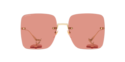 Gucci Woman Sunglass Gg1147s In Pink