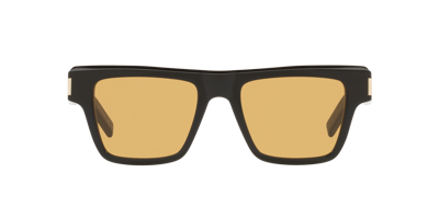 Shop Saint Laurent Man Sunglass Sl 469 In Yellow