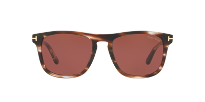 Shop Tom Ford Man Sunglass Ft0930 In Burgundy