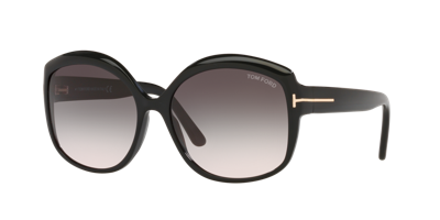 Shop Tom Ford Woman Sunglass Ft0919 In Grey Gradient