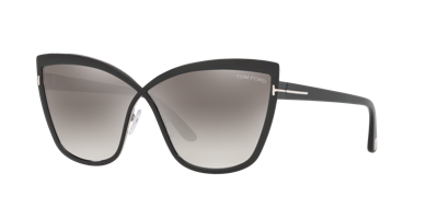 Shop Tom Ford Woman Sunglass Ft0715 In Grey Mirror