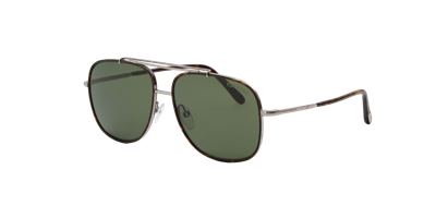 Shop Tom Ford Man Sunglass Ft0693 In Green