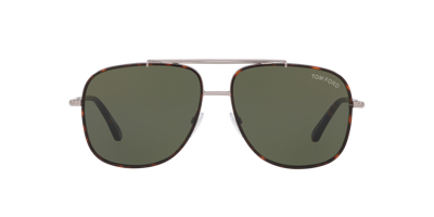 Shop Tom Ford Man Sunglass Ft0693 In Green
