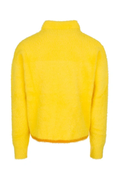 Shop Jacquemus Polo In Yellow