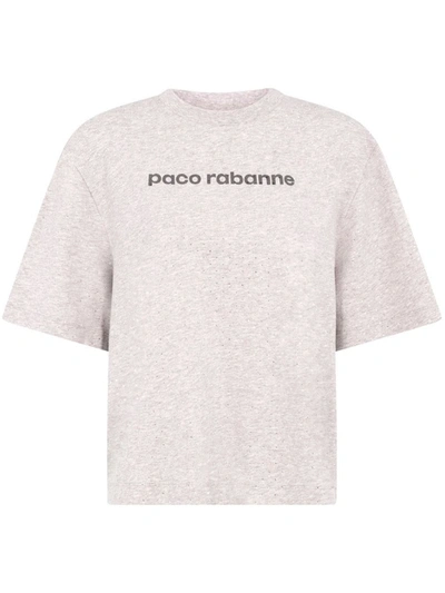 Shop Paco Rabanne Rabanne T-shirts And Polos Grey