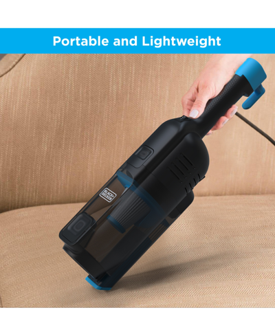 Shop Black & Decker Power Series Lite 3-in-1 Corded Stick Vacuum In Black,blue