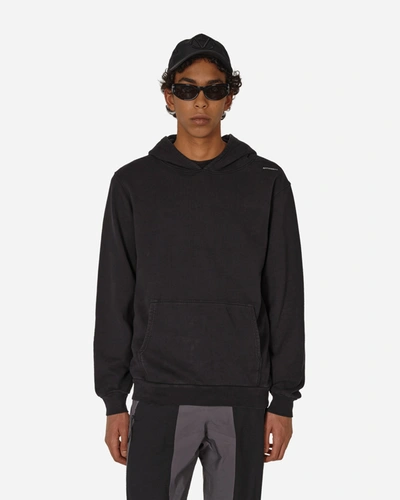 Shop Affxwrks Wrks Hooded Sweatshirt Washed In Black