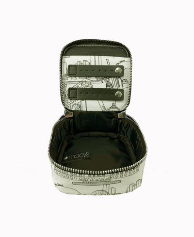 Macy's Chicago Jewelry Case, Created For  In Natural Canvas