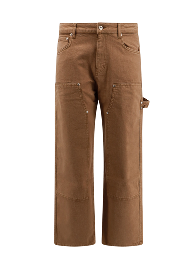 Represent Split Pants Beige In Brown