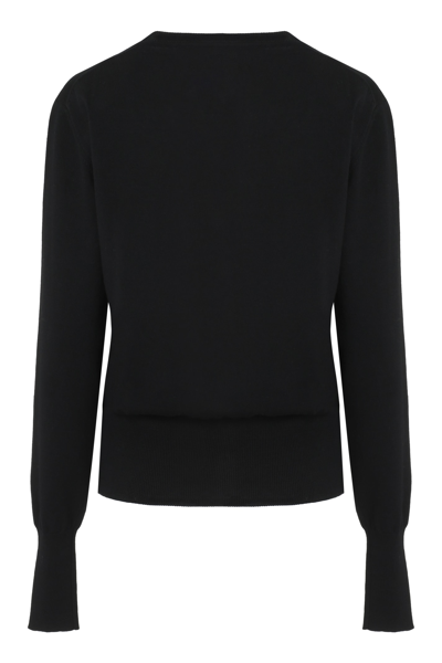Shop Vivienne Westwood Bea Cashmere Cardigan In Black