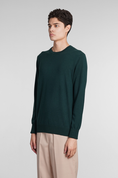 Shop Ballantyne Knitwear In Green Cashmere