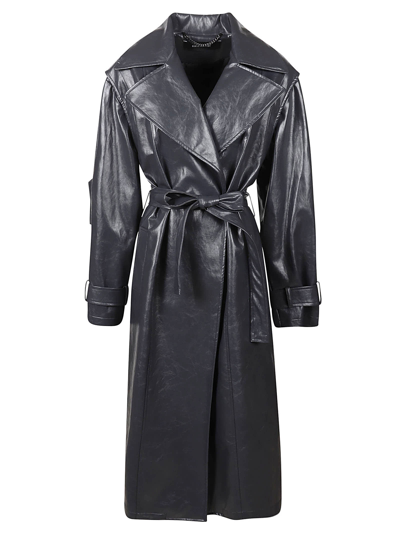 Shop Federica Tosi Wrap Belted Trench In 1195