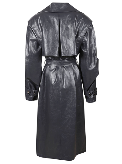 Shop Federica Tosi Wrap Belted Trench In 1195