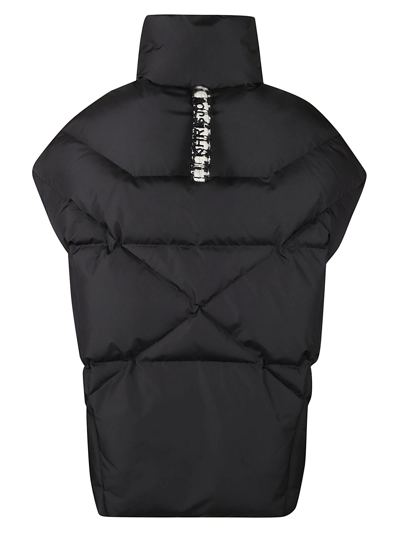 Shop Khrisjoy Moon Padded Vest In Black
