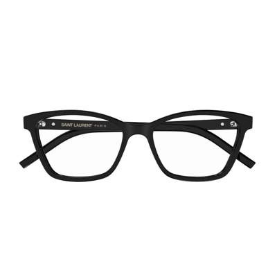 Shop Saint Laurent Sl M128 001 Glasses In Nero