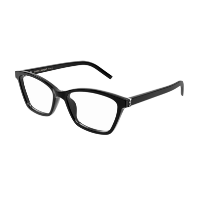 Shop Saint Laurent Sl M128 001 Glasses In Nero