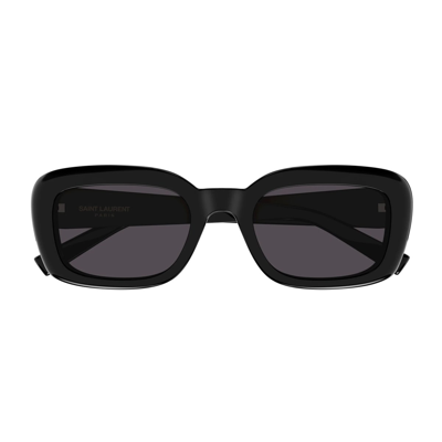 Shop Saint Laurent Sl M130 001 Sunglasses In Nero
