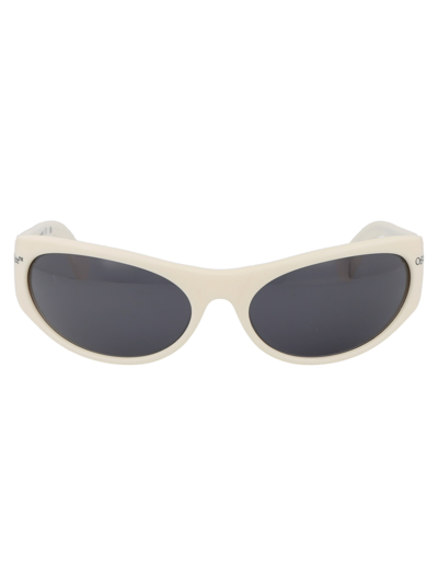 Shop Off-white Napoli Sunglasses In 0107 White