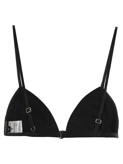 Retrof�te Esti Leather Bra In Black