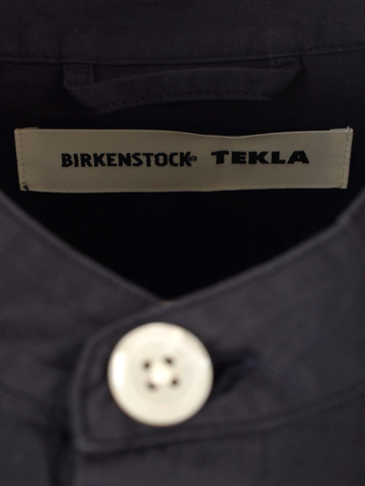 Shop Birkenstock Slate Lounge Wear Shirt In Black