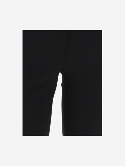 Shop Ql2 Wool Blend Pants In Black