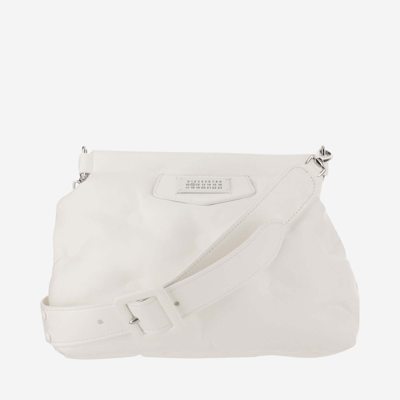 Shop Maison Margiela Glam Slam Classique Bag Small In White