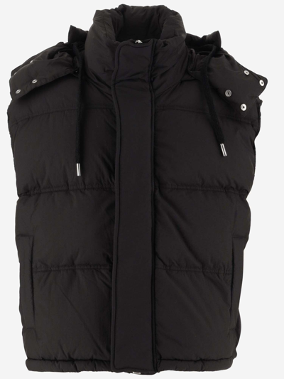 Shop Ami Alexandre Mattiussi Padded Vest In Black