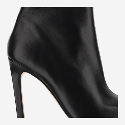Shop Paris Texas Jude Leather Ankle Boots In Black