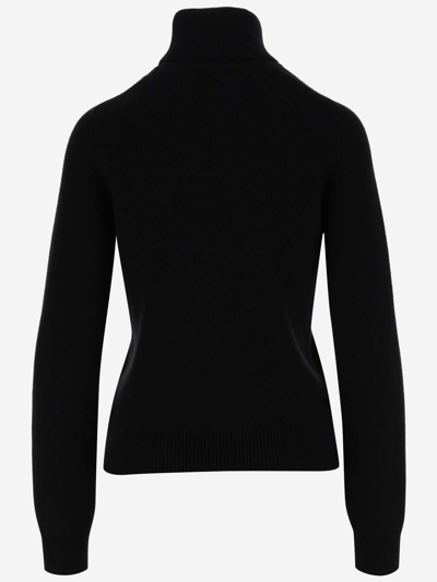 Shop Saint Laurent Cashmere Pullover In Black